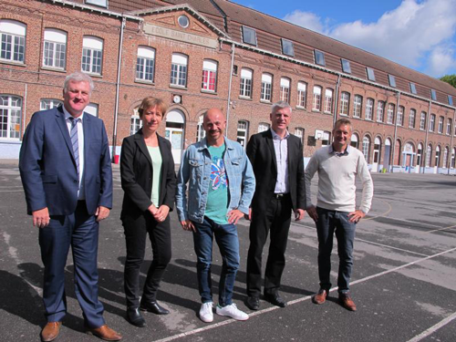 Grégory Stecucorum, Bénédicte Soupault, Alexandre Dhennin, Vincent Delerue et Marc Rousselle